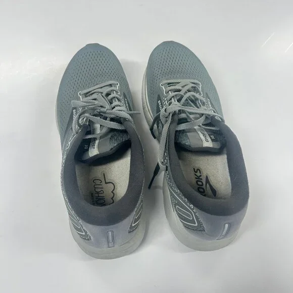 Brooks Ghost 14 Men’s Size 10 Gray Running Shoes Cushioned Sneakers dad sneaker